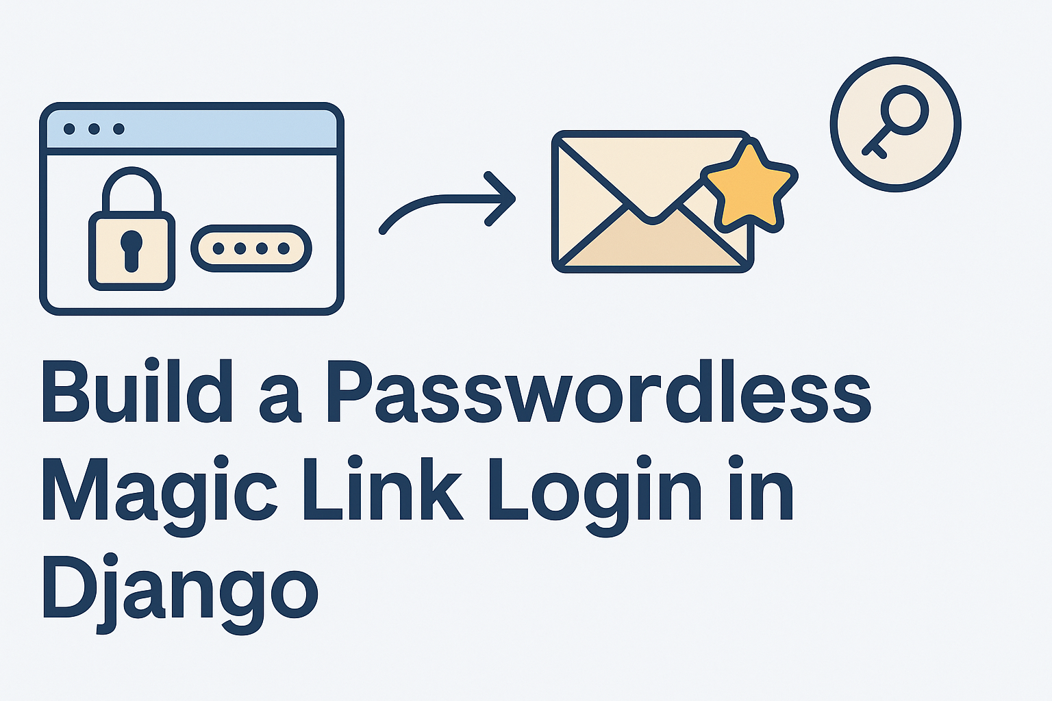 Secure Passwordless Magic Link Login in Django (from Scratch)